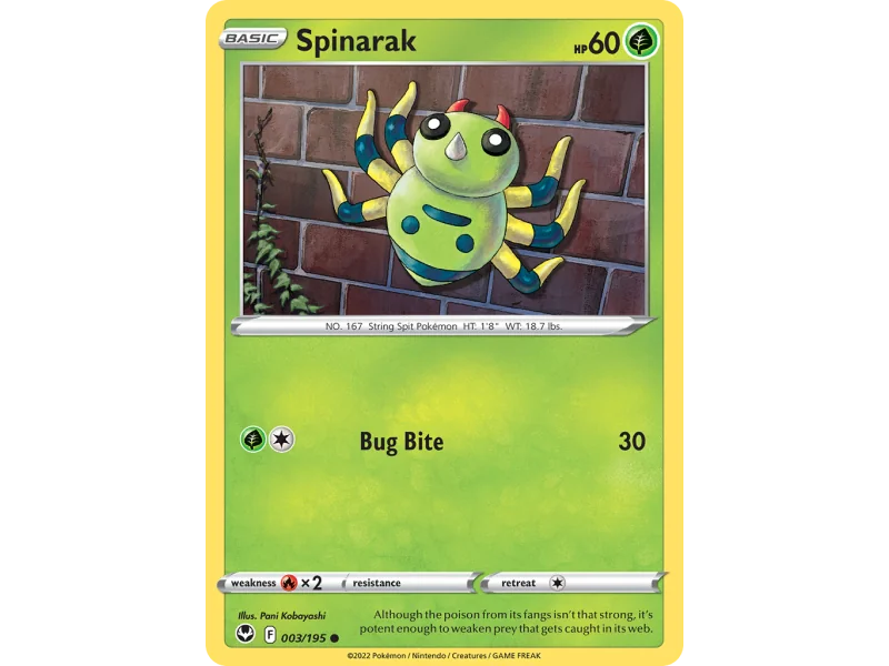Spinarak (Reverse Holo)