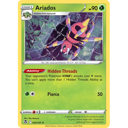 Ariados (Reverse Holo)