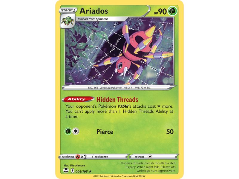 Ariados (Reverse Holo)