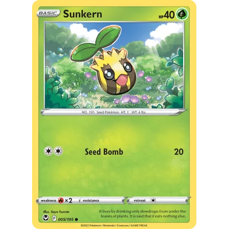 Sunkern (Reverse Holo)