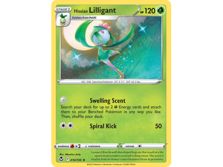 Hisuian Lilligant (Reverse Holo)