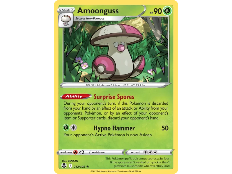 Amoonguss (Reverse Holo)