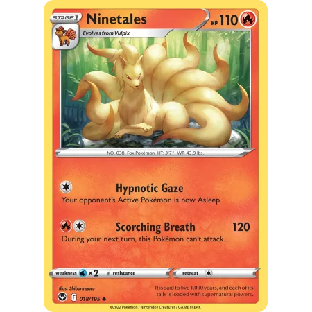 Ninetales (Reverse Holo)