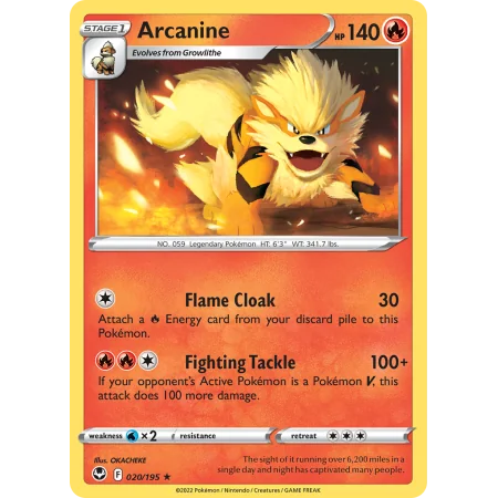 Arcanine (Reverse Holo)
