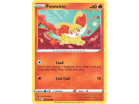 Fennekin (Reverse Holo)