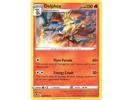 Delphox (Reverse Holo)