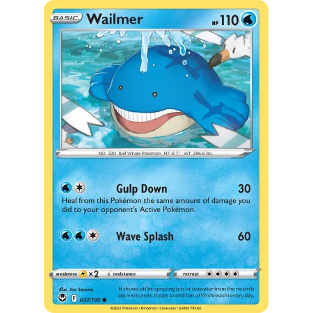 Wailmer (Reverse Holo)
