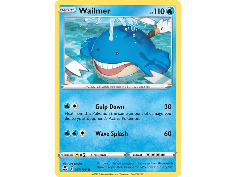 Wailmer (Reverse Holo)