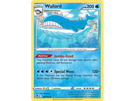 Wailord (Reverse Holo)