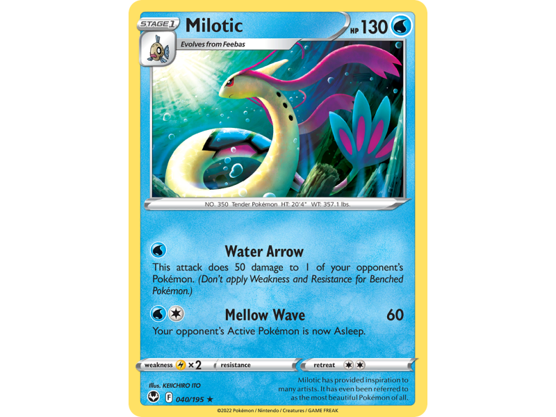 Milotic (Reverse Holo)