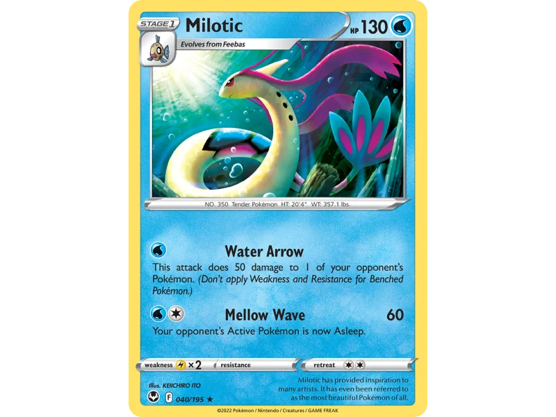 Milotic (Reverse Holo)