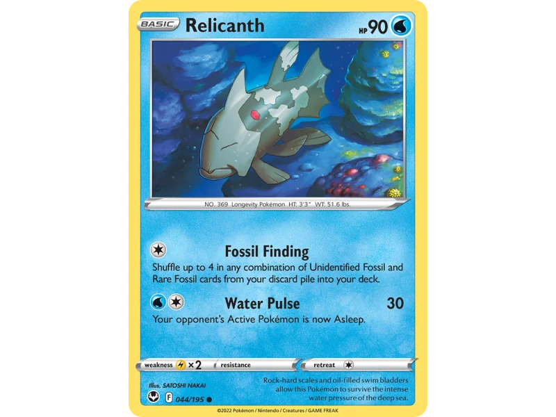 Relicanth (Reverse Holo)