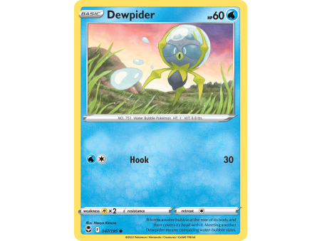 Dewpider (Reverse Holo)