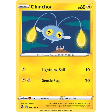 Chinchou (Reverse Holo)