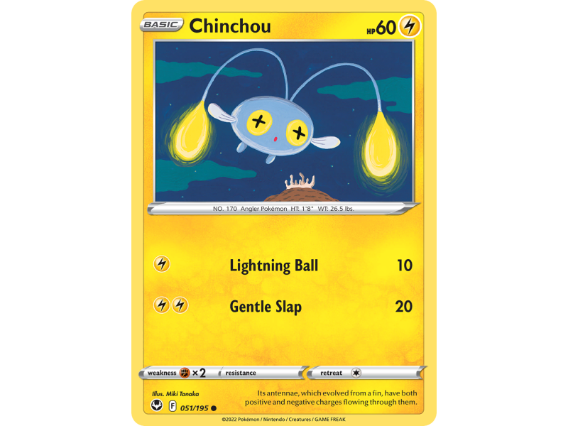 Chinchou (Reverse Holo)