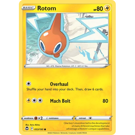 Rotom (Reverse Holo)