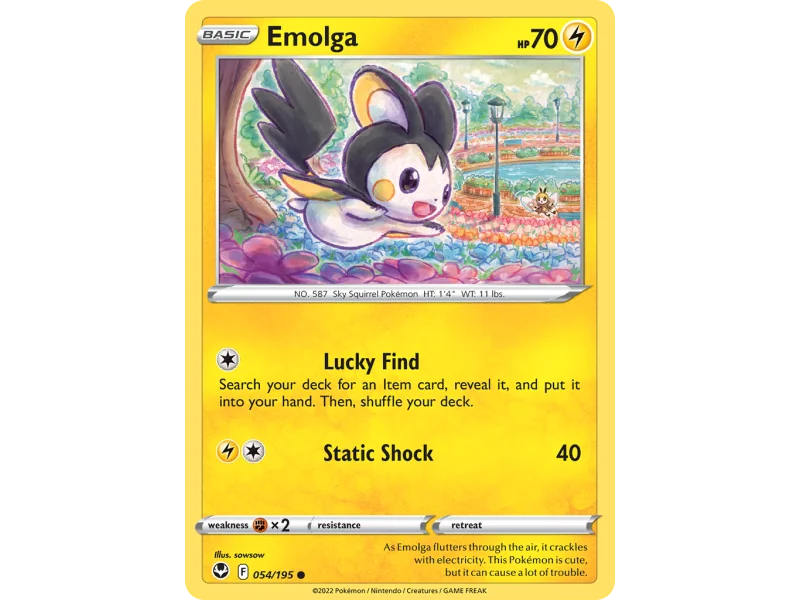 Emolga (Reverse Holo)
