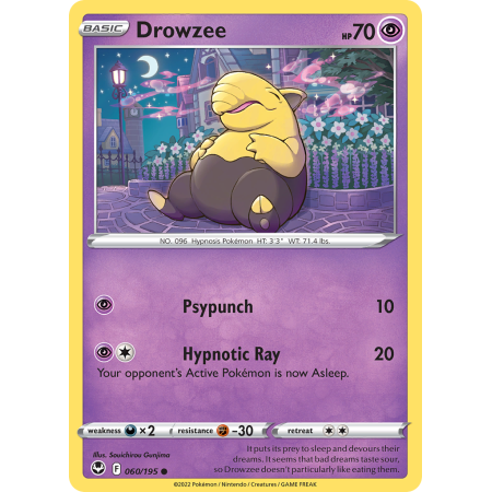Drowzee (Reverse Holo)