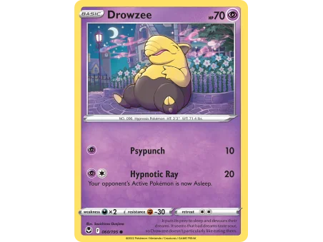 Drowzee (Reverse Holo)