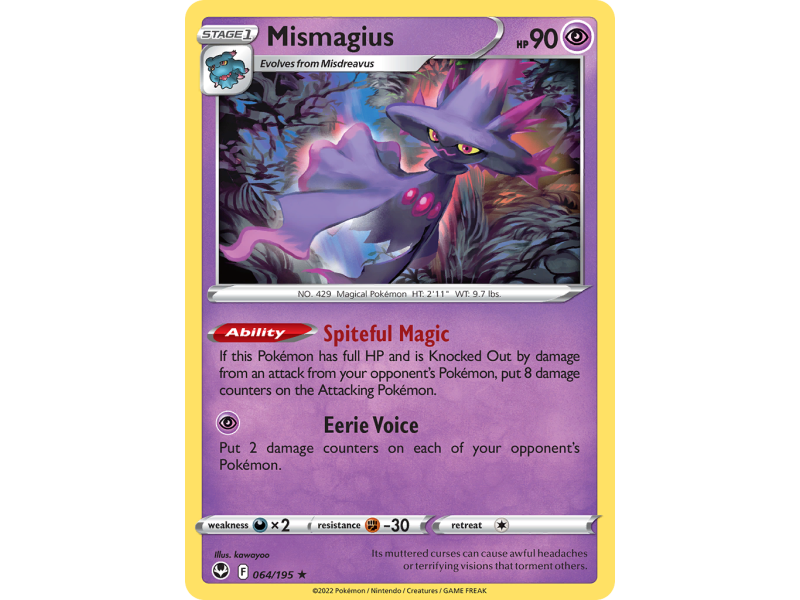 Mismagius (Reverse Holo)