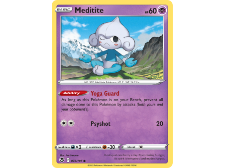 Meditite (Reverse Holo)