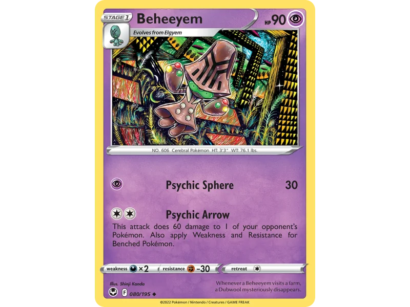 Beheeyem (Reverse Holo)