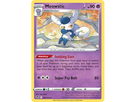 Meowstic (Reverse Holo)