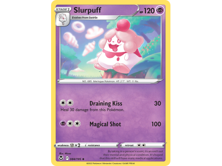 Slurpuff (Reverse Holo)