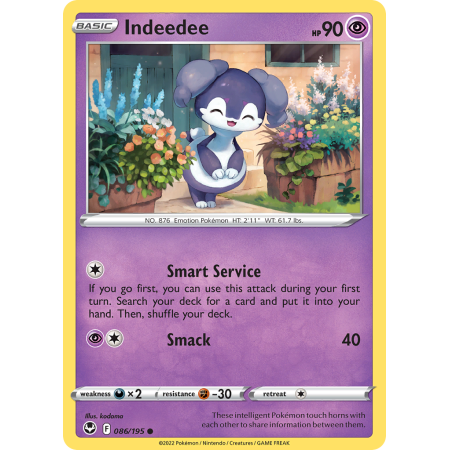 Indeedee (Reverse Holo)