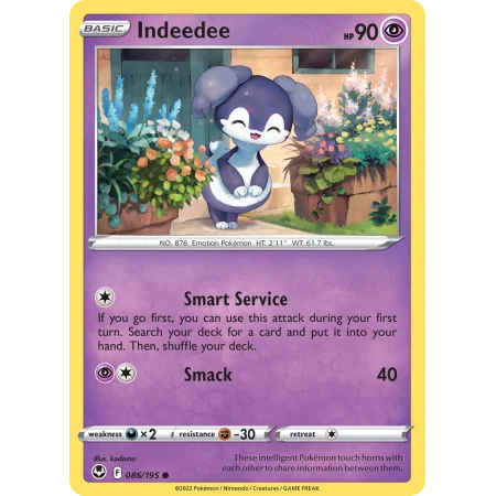 Indeedee (Reverse Holo)
