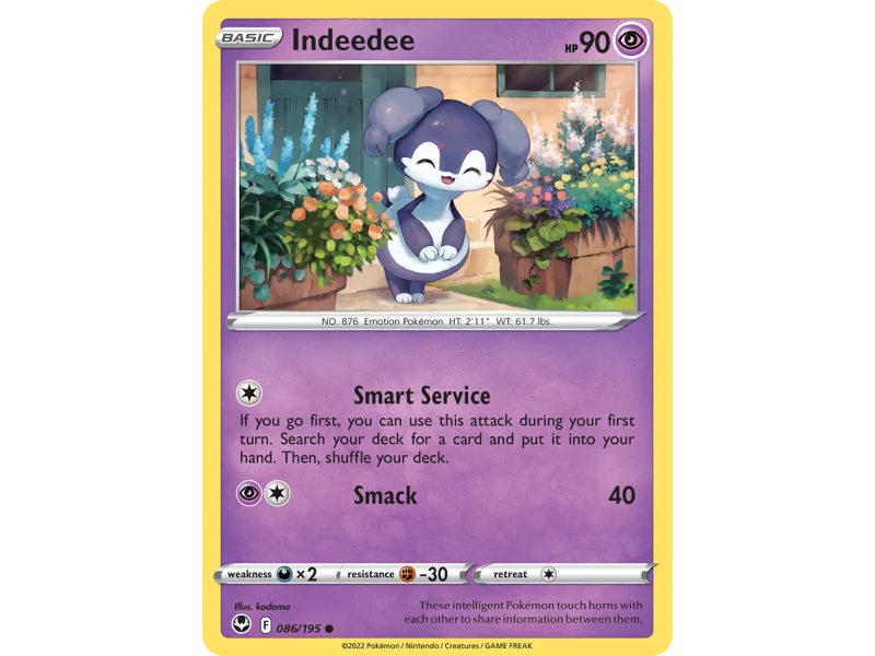Indeedee (Reverse Holo)