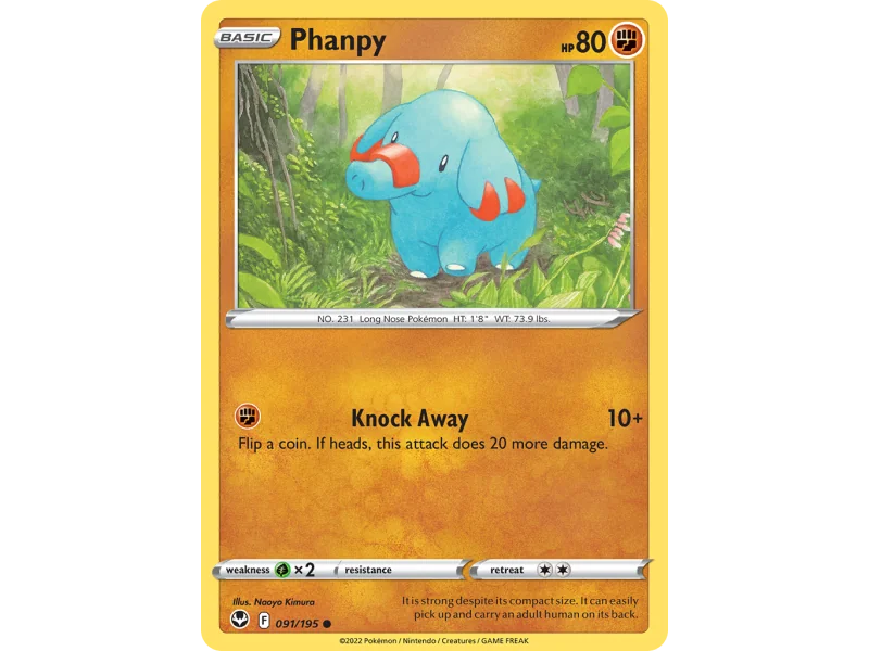 Phanpy (Reverse Holo)