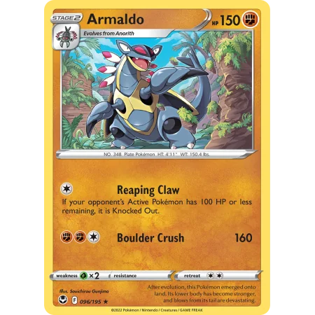Armaldo (Reverse Holo)
