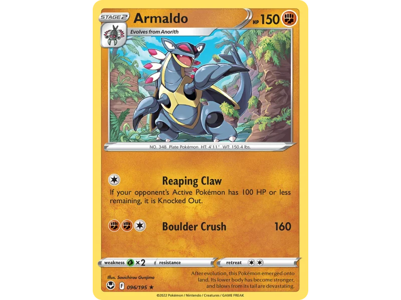 Armaldo (Reverse Holo)