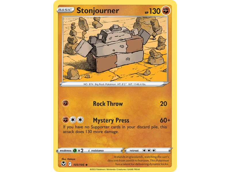 Stonjourner (Reverse Holo)