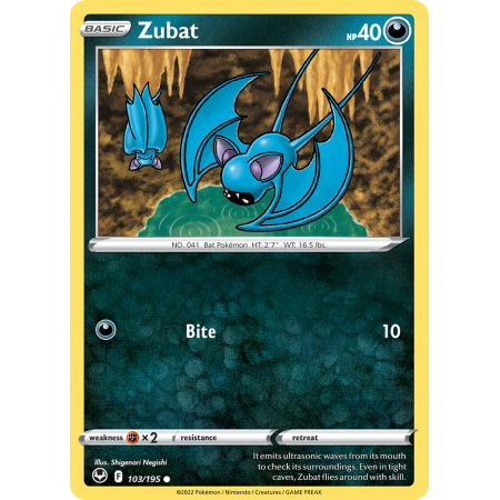 Zubat (Reverse Holo)