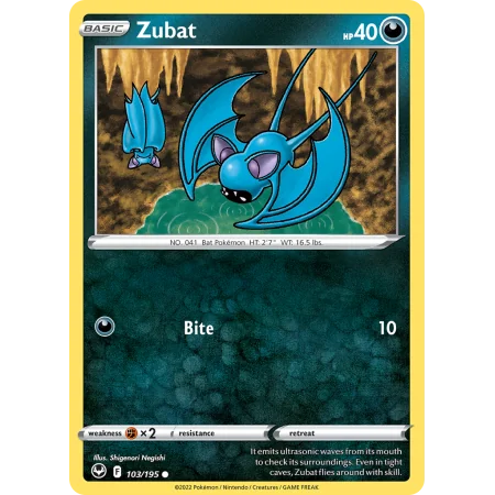 Zubat (Reverse Holo)