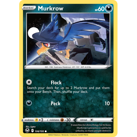 Murkrow (Reverse Holo)