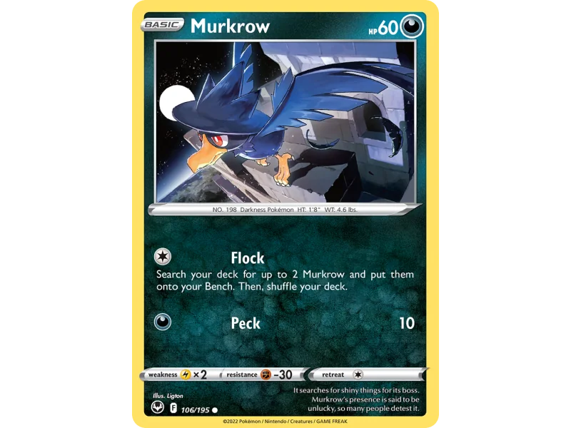 Murkrow (Reverse Holo)