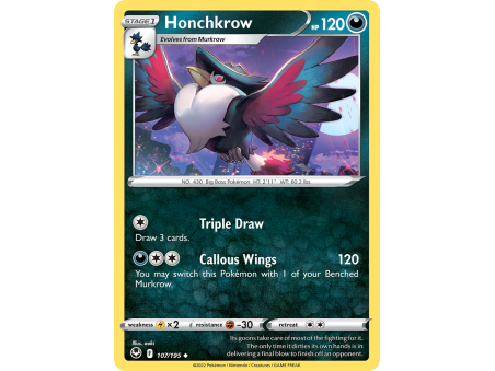 Honchkrow (Reverse Holo)