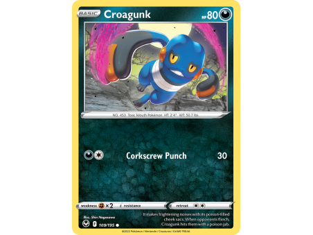 Croagunk (Reverse Holo)