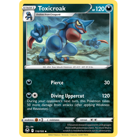 Toxicroak (Reverse Holo)