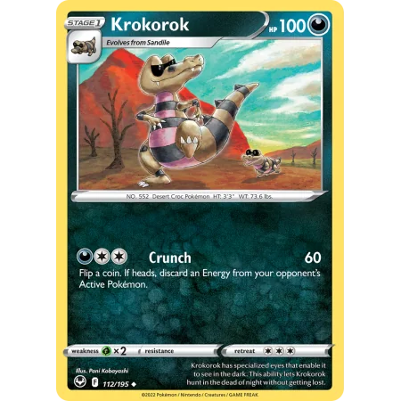 Krokorok (Reverse Holo)