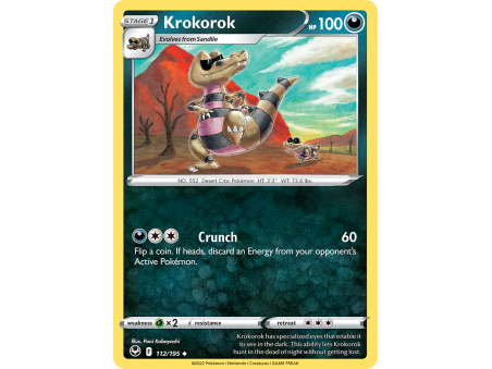 Krokorok (Reverse Holo)