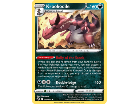 Krookodile (Reverse Holo)