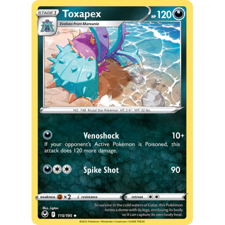 Toxapex (Reverse Holo)