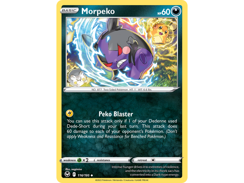 Morpeko (Reverse Holo)