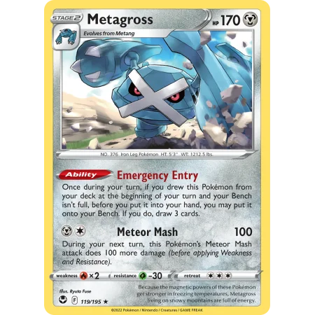 Metagross (Reverse Holo)