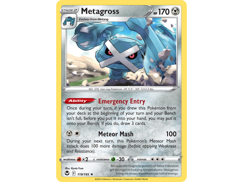 Metagross (Reverse Holo)