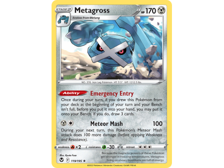 Metagross (Reverse Holo)